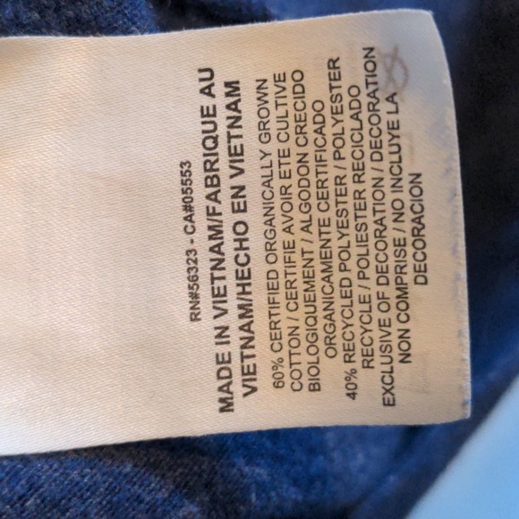 Vintage Old School Style Nike Full Zip Lightweight Hoodie Red, White, and Blue - Picture 6 of 6